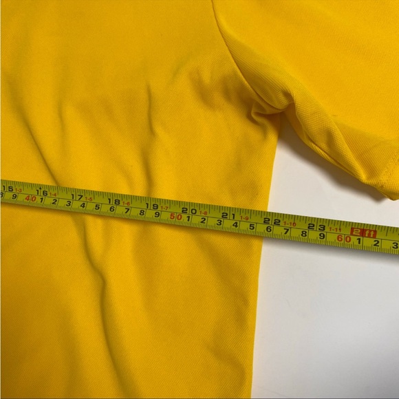 Hyundai Polo collared t-shirt men’s size 2XL shirt Yellow Elantra Santa Fe - Picture 3 of 3